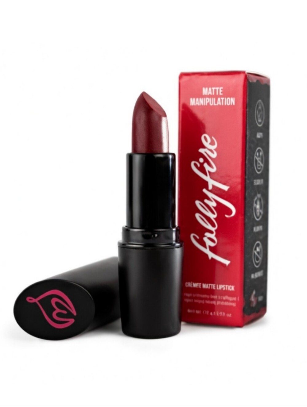 Merlot Folly Five Creamy Matte Lipstick in Full House  A2